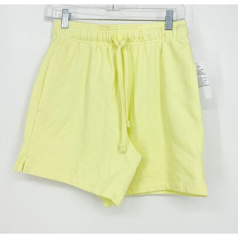 bp Yellow Athletic Drawstring Shorts